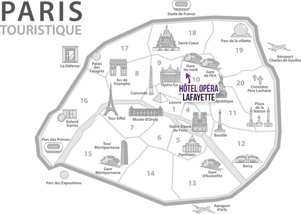 Hotel Opera Lafayette - Go Round Paris